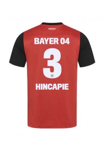 Bayer Leverkusen Piero Hincapie #3 Jalkapallovaatteet Kotipaita 2024-25 Lyhythihainen